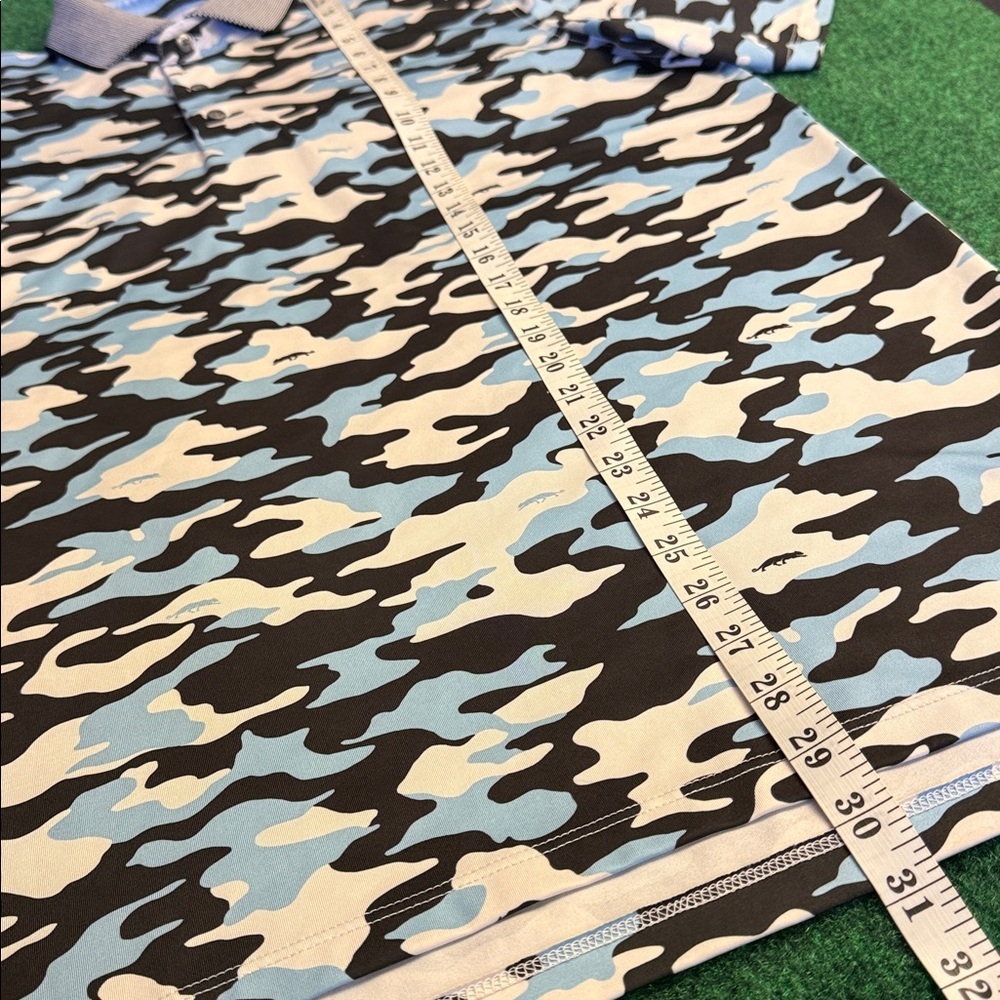 *RARE* Greyson Polo from Michael Jordan's The Grove XXIII (Camo mix/ Size M) - Picture 4 of 8